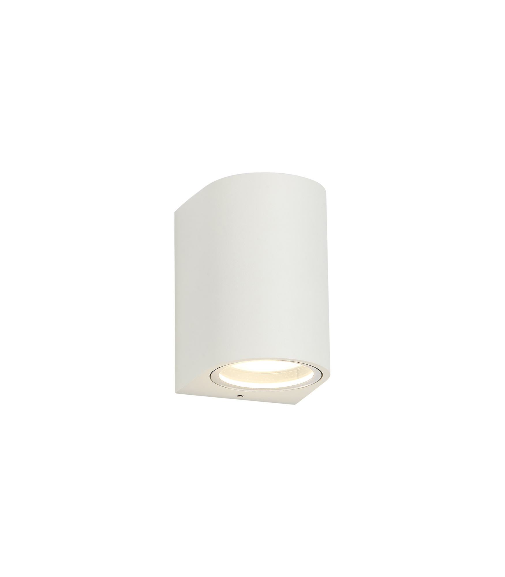 D0596  Tomar Wall Lamp 1 Light Curved Outdoor IP54 Sand White